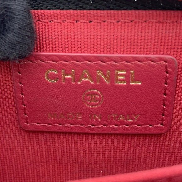 CHANEL CHANEL19/Disneuf coin purse Lambskin Black AP0949 - Picture 11 of 12